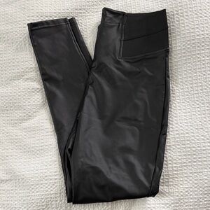 Simply Vera Vera Wang Black Faux Leather Pants